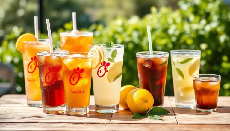 chick fil a drink menu