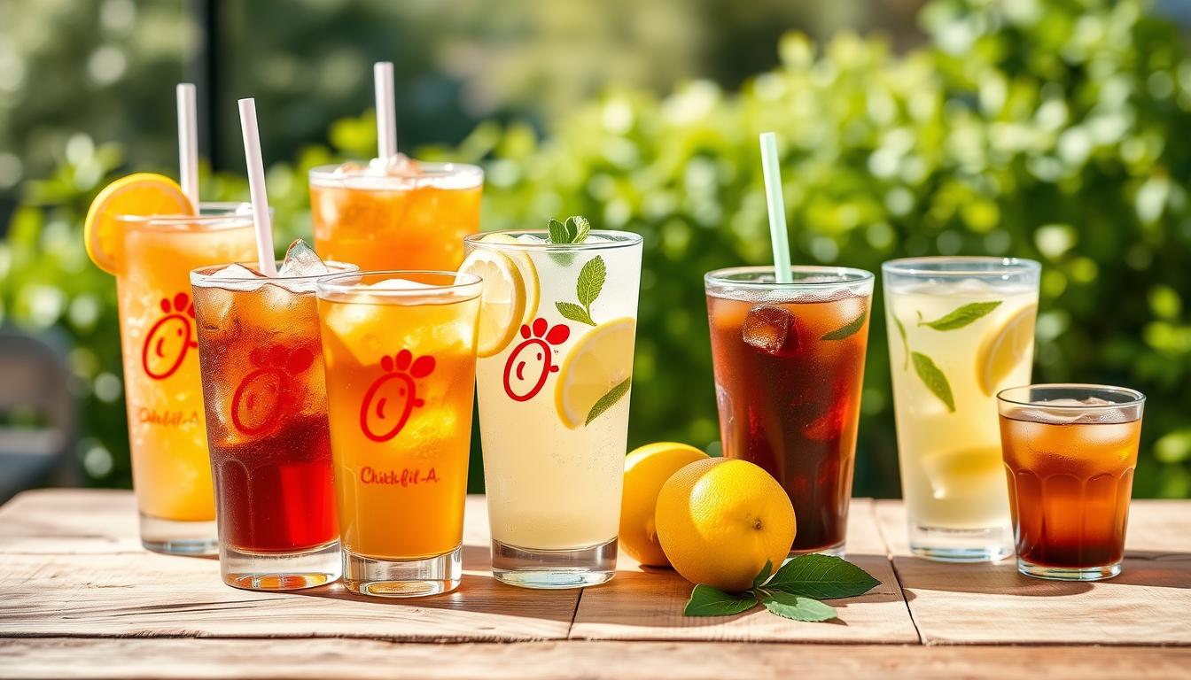chick fil a drink menu
