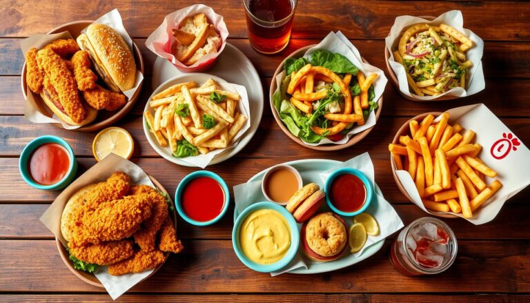 chick fil a lunch menu