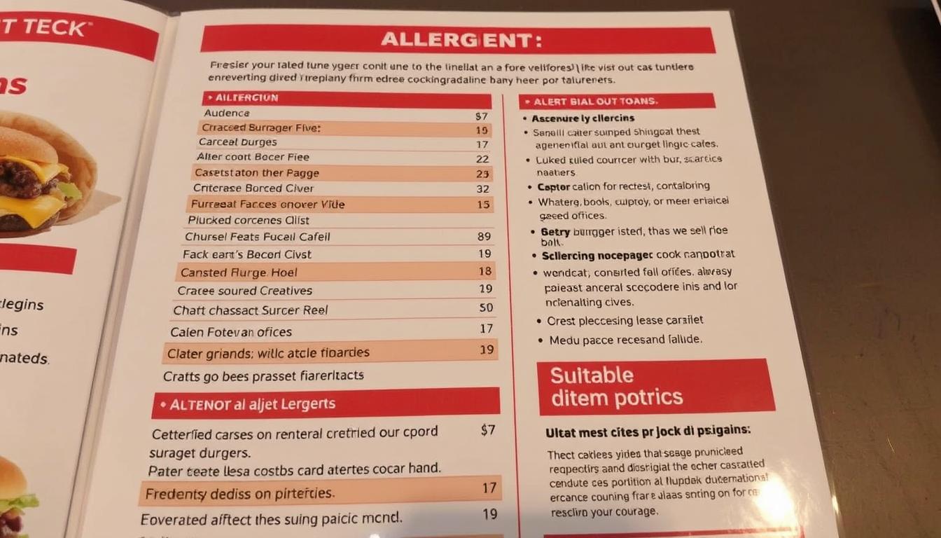 jack in the box allergen menu